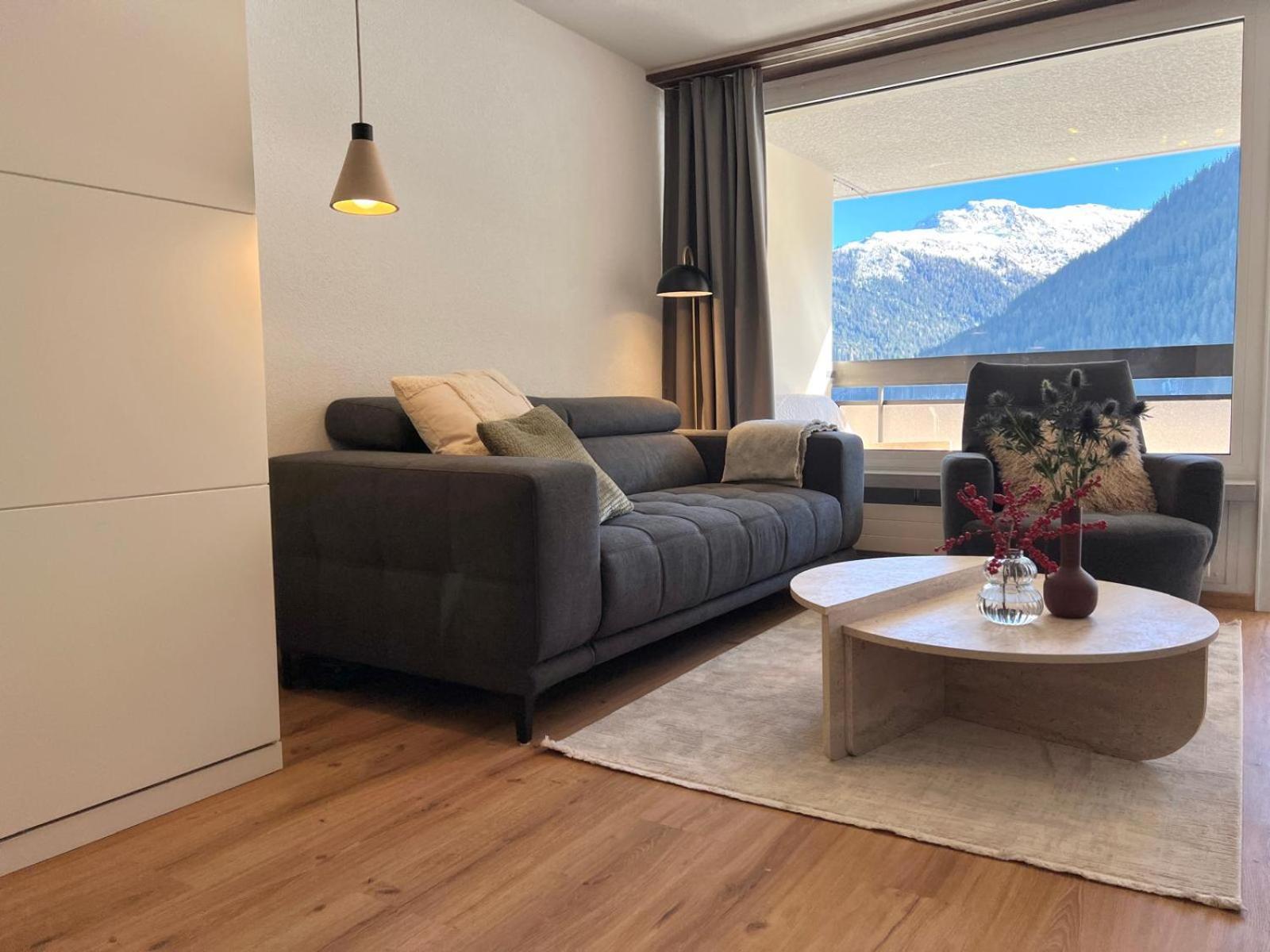 New Renovated Apartment In Center Of Davos Ngoại thất bức ảnh