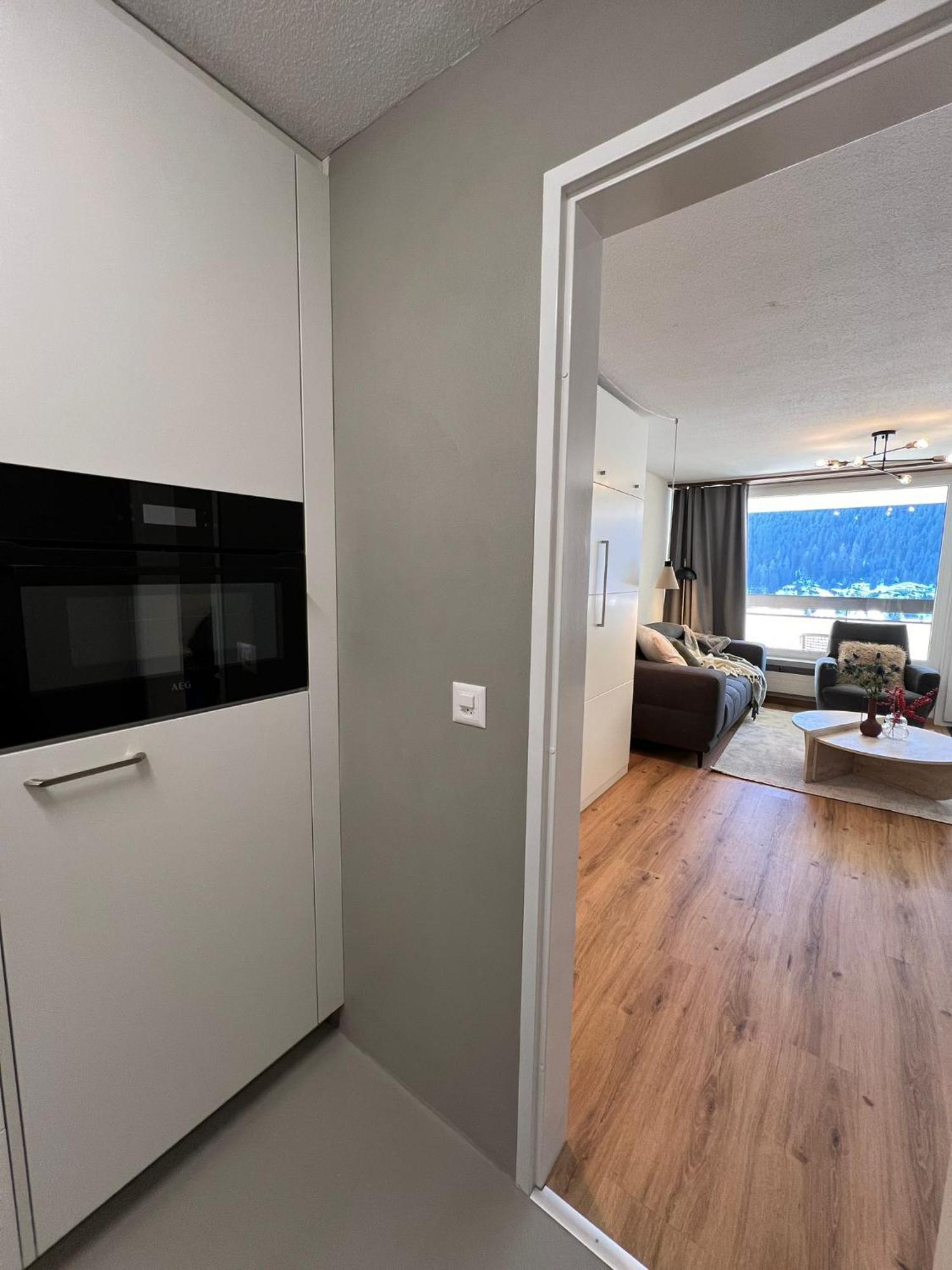 New Renovated Apartment In Center Of Davos Ngoại thất bức ảnh