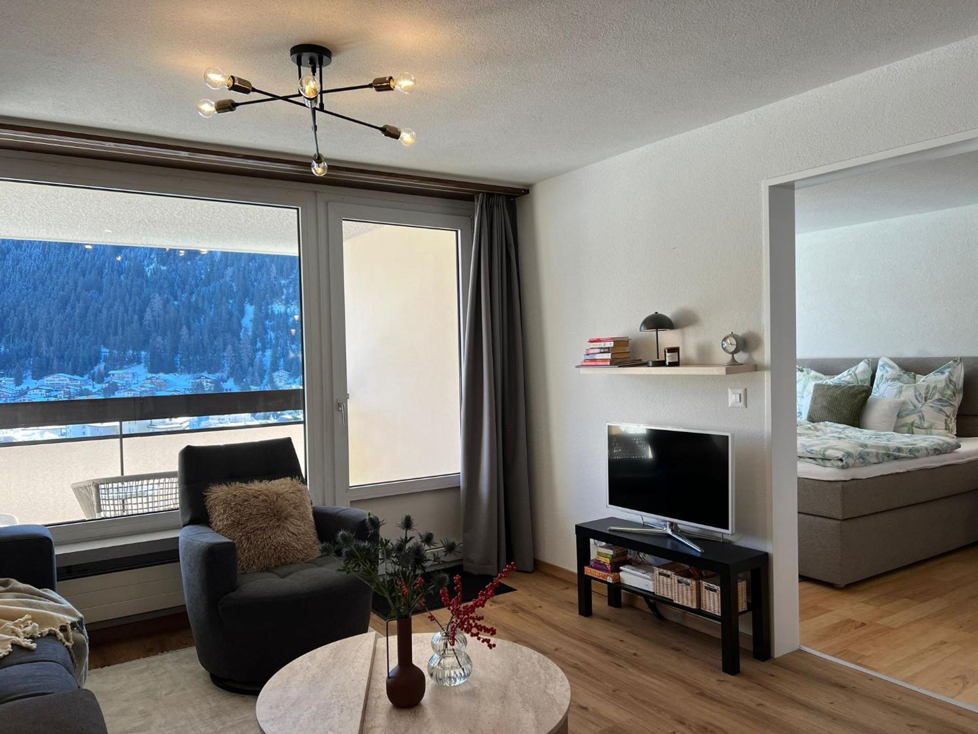 New Renovated Apartment In Center Of Davos Ngoại thất bức ảnh